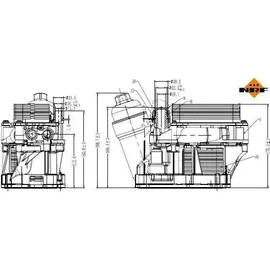 NRF Gehäuse, Ölfilter 31873