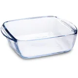 Pyrex Prepware Quadratische Glas-Auflaufform 20x17cm - 1L
