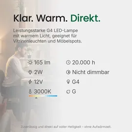 Spectrum LED-Stiftsockellampe 2W G4