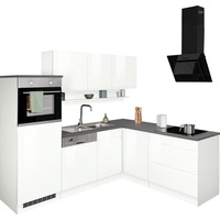 Kochstation Küche »KS-Virginia«, Stellbreite 230/190 cm, ohne E-Geräte, weiß
