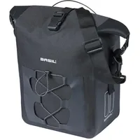 Basil Navigator Waterproof M MIK Studs – wasserdichte Einzeltasche – 14 Liter – mit MIK-Studs-System – Schwarz