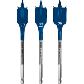 Bosch Flachfräsbohrer-Set 20/22/25 mm 3-tlg.