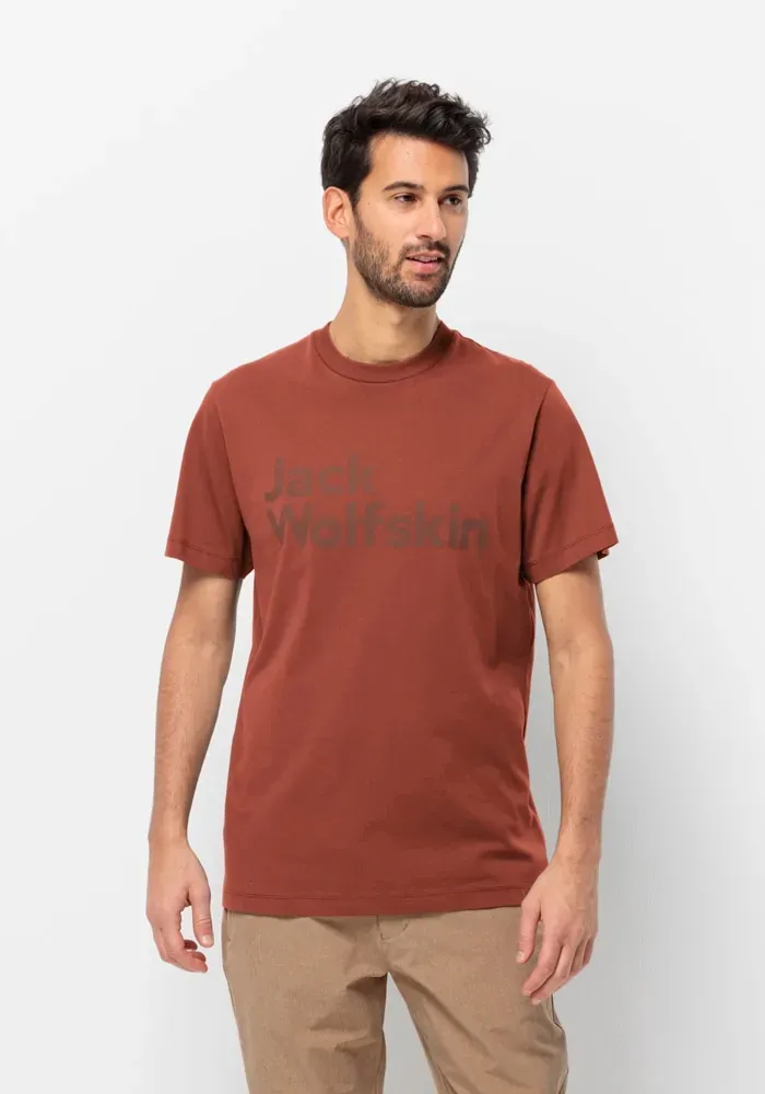 Jack Wolfskin T-Shirt »BRAND T M« Jack Wolfskin carmine L (52)