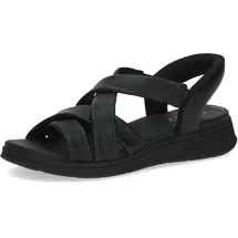 CAPRICE Sandale Damen Schwarz 40