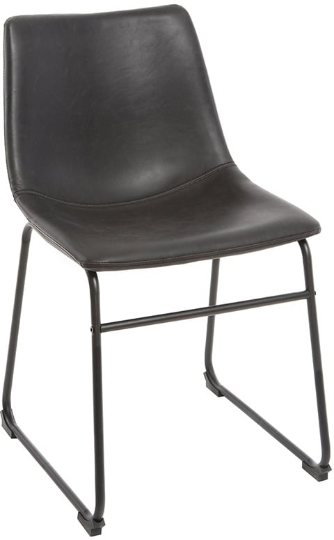 Chaise industrielle noire NEW ROCK