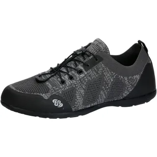 Brütting Unisex Cargados Barfußschuhe, Schwarz/Grau, 38 EU