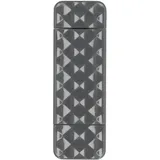 Abs Usb Led Leselampe Zum Schutz Der Augen, Faltbar, Klein, Tragbar, Lesezeichen Für Bett, Auto, Grau.