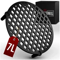 gusskönig Dutch Oven Stapelrost Ø 22 cm Gusseisen schwarz