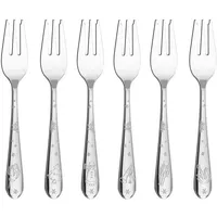 Villeroy & Boch Kuchengabel Toy's Delight 6tlg. Edelstahl Silber