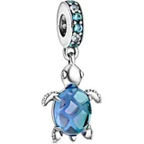 Pandora Meeresschildkröte Murano-Glas Charm-Anhänger 798939C01