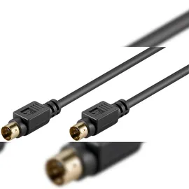 Wentronic Audio-Video-Kabel 4-pol. mini DIN-Stecker - 4-pol. mini DIN-Stecker 2,0 m
