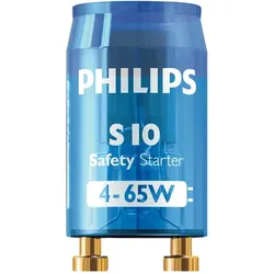 Philips Starter S10 4-65W Einzelbetrieb für Leuchtstoff- und Kompaktleuchtstofflampen