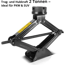 STAHLWERK Wagenheber Stahl 2.000 kg schwarz
