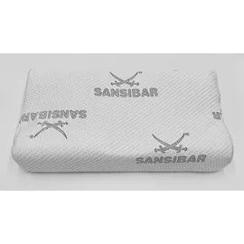 Sansibar Nackenstützkissen SANSIBAR (BL 60x30 cm) - weiß - BL 60x30 cm