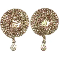 Vevor G80 Transport-Binderkette, 5/16 Zoll x 10,3 Fuß, 2er-Pack