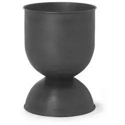 ferm LIVING - Hourglass Pflanzentopf Small Black