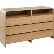 Beliani Deloraine 119 x 84 x 35 cm Hellbraun