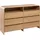 Beliani Deloraine 119 x 84 x 35 cm Hellbraun