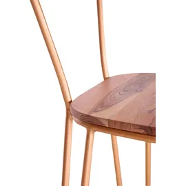 GUTMANN FACTORY Barhocker Bonnie 50 x 109 x 45 cm Beige
