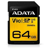 A-Data Premier ONE SDXC UHS-II U3 Class 10 64 GB