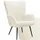Tectake tectake® Sessel, gepolstert, runde Stahlbeine, 72 x 76 x 100,5 cm