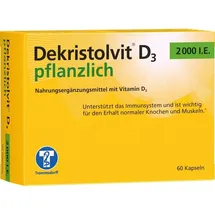Trommsdorff Dekristolvit D3 2000 I.E. pflanzlich Kapseln