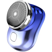 Mini Rasierer Pocket Portable Electric Shaver Herren, Leichter Taschenrasierer,Mini Shave Tragbarer Elektrorasierer Type C,Nass und Trockenrasierer,USB Wiederaufladbare Wasserdicht (Verlaufsfarben)