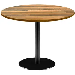 Restootab Tisch Rome Ø120cm - Modell Nussbaum lamelliert