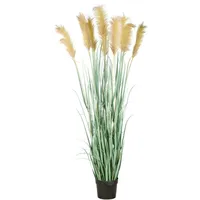 Creativ green Kunstgras »Grasbusch Cortaderia« in opulenter Größe, grün