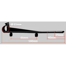 monzana Dachrinnenschutz Befestigungsclips