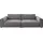 Candy 3C Candy »Karalis mit extra großer Sitztiefe, elegantes Mega Sofa zum Relaxen,«, auch in Cord- oder Leder-Bezug, lose Kissen, loungige Bequemlichkeit