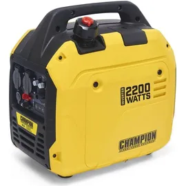 Champion Power Equipment Stromerzeuger The Mighty Atom (2200 W nur Benzin, 2200W 2x 230V
