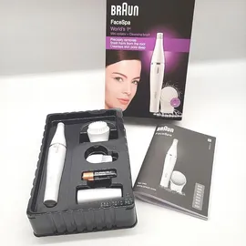 Braun Face 810 Gesichtsepilierer weiß/silber