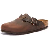 Birkenstock Boston Nubukleder geölt habana 45