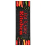 vidaXL Küchenteppich Waschbar Hot & Spicy 60x300 cm