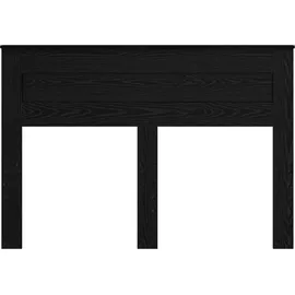 vidaXL Kopfteil Schwarz Eichen-Optik Holzwerkstoff