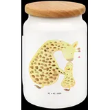 Mr. & Mrs. Panda Vorratsdose Giraffe Kind - Weiß - Geschenk, Frischhaltedose, Mutter, Vorratsbehälter Küche, Küchenbehälter, Wildtiere, Aufbew... - Weiß