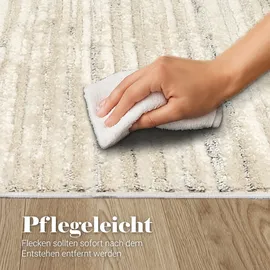 Astra Lou D.253 C.003 Streifen creme-grau 160x230 cm