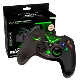 Esperanza Egg114K Controller Schwarz Grün für PC / Xbox One