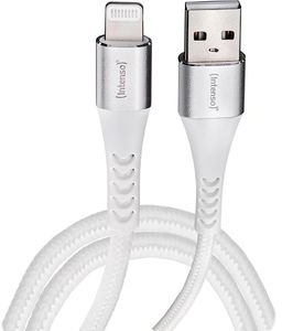 Intenso Ladekabel A315L, weiß, USB A auf Apple Lightning, 1,5m