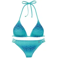 Buffalo Triangel-Bikini Damen Blau/Türkis 38 Cup C/D