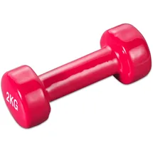 TRENDY Sport Hantel Vinyl 2,0 kg rot