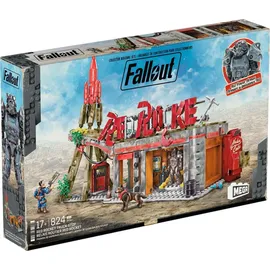 Mattel Fallout Red Rocket Bauspielzeug-Set mit 2 Figuren (824 Teile)
