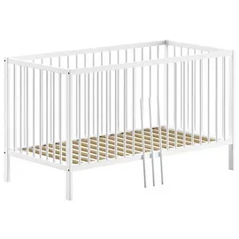 others BABYBETT Kara-lynn 144x84x76 aus Massivholz in Buche Weiß | Gr.: onesize