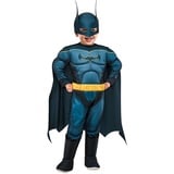 Rubie's 703007 DC League of Super-Pets Batman Kostüm Kind, Jungen, Blau, 3-4 Jahre