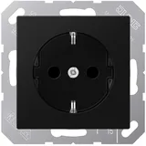 Jung Schuko-Steckdose 1-fach Schwarz 1 St.
