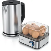 Arendo Frühstücks-Set 1,5 l Silber