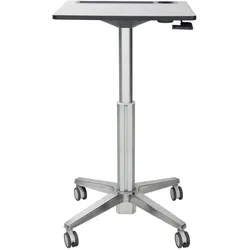 Ergotron LearnFit® mobiler Steh-Sitz Tisch mit 40.6cm Höhenverstellung