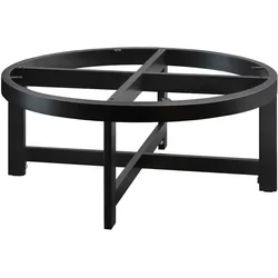 Bistro Lounge Tischgestell | B:H 68,5 x 30 cm | Schwarz | Tischgestell Schwarz, Gastro Tischgestell