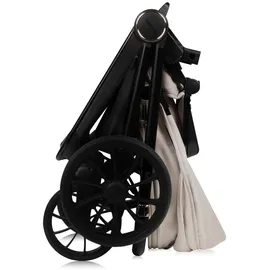 lionelo MIKA PLUS 3-in-1 Buggy 0-48 Monate bis zu 22 kg Babywagen bis zu 9 kg Kindersitz Babytrage bis zu 13 kg, Rückenlehne verstellbar, Dämpfung, 360° Räder, XXL-Verdeck